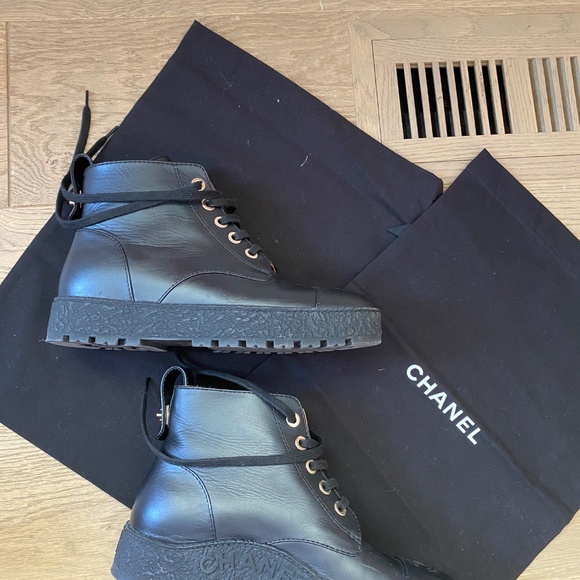 Chanel Leather Boots - Picture 8 of 10